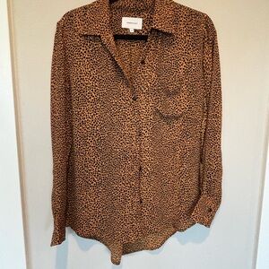 Current/Elliott Animal Print Shirt